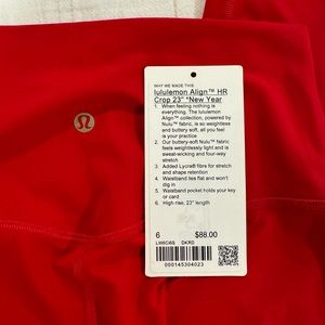 New Year lululemon Align™ High-Rise Crop 23"